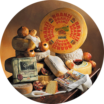 Traditional Bergamo cheese
