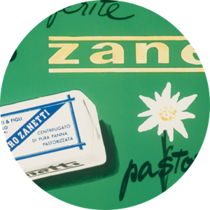 Ad for Zanetti butter – 1950