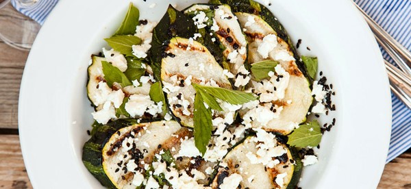 Malga bianca courgettes