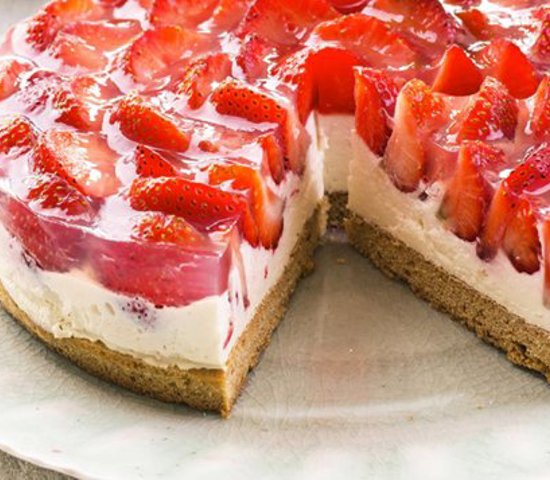 Strawberry cheesecake