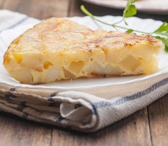 Potato omelette
