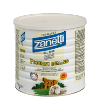 Pecorino Grated TIN 